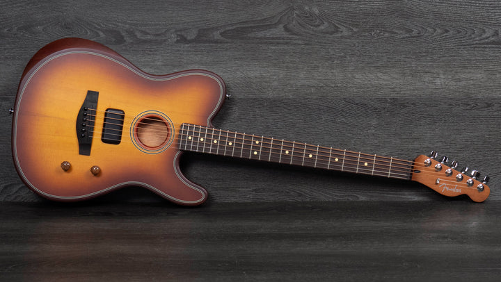 Fender Acoustasonic Standard Telecaster, Honey Burst