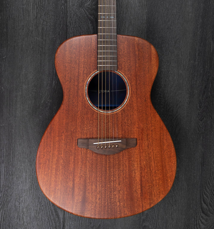 Guitare acoustique Yamaha Storia II MKII, tout acajou en satin naturel