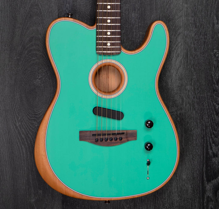 Fender Limited Edition Acoustasonic Player Telecaster, Sea Foam Green