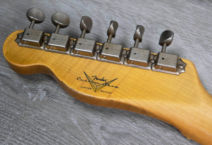 Fender Custom Shop Edición limitada Tomatillo Telecaster Relic, verde azulado envejecido metalizado
