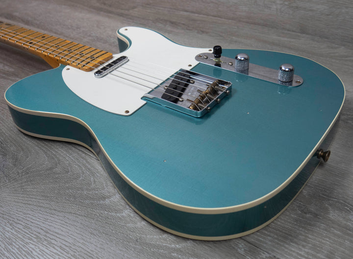 Fender Custom Shop Edición limitada Tomatillo Telecaster Relic, verde azulado envejecido metalizado