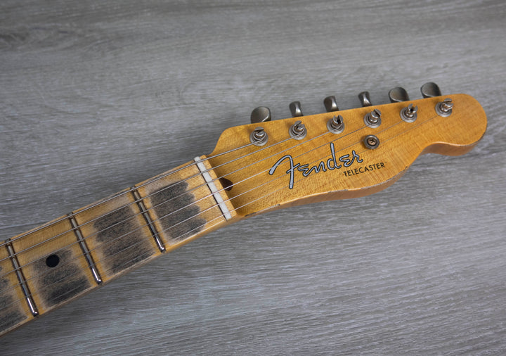 Fender Custom Shop Edición limitada Tomatillo Telecaster Relic, verde azulado envejecido metalizado