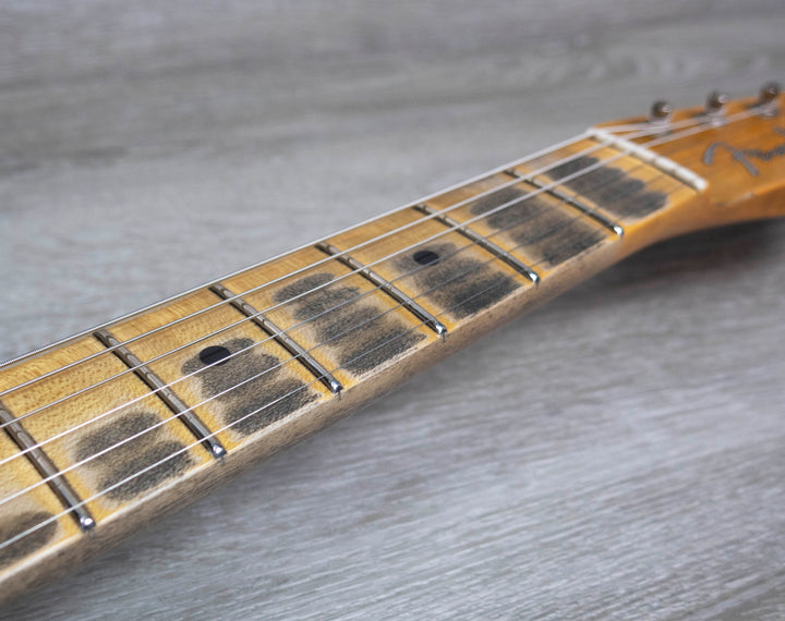 Fender Custom Shop Edición limitada Tomatillo Telecaster Relic, verde azulado envejecido metalizado