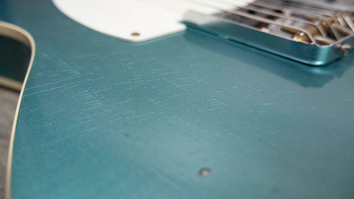 Fender Custom Shop Limited Edition Tomatillo Telecaster Relic, Aged Teal Green Metallic