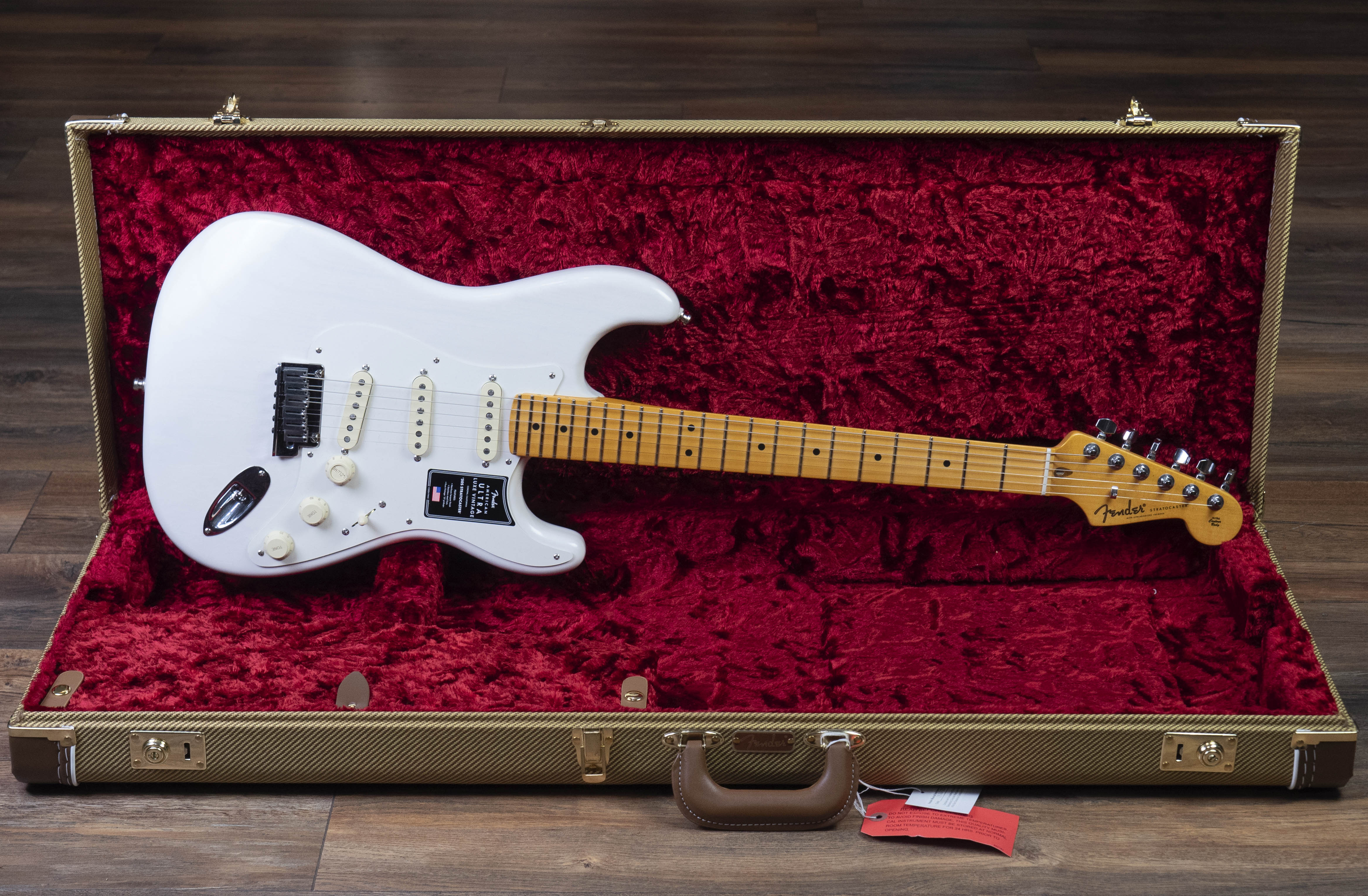 ギター Fender American Ultra Luxe Stratocaster Fender American Ultra Luxe '50s Stratocaster, Maple Fingerboard