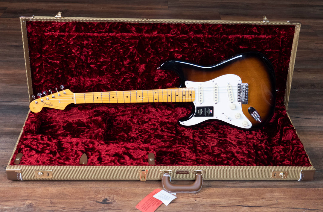 Fender American Vintage II 1957 Stratocaster Left-Hand, Maple Fingerboard, 2-Colour Sunburst