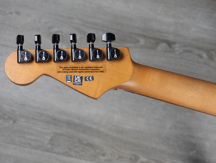 Charvel Pro-Mod San Dimas Style 1 HSS FR M, diapasón de arce, platino perlado