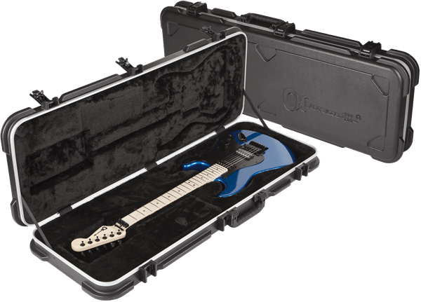 Charvel Standard moulded Case, Black - A Strings