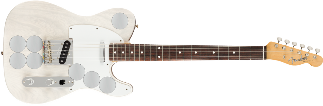 Fender Jimmy Page Mirror Telecaster, Rosewood Fingerboard, White Blonde