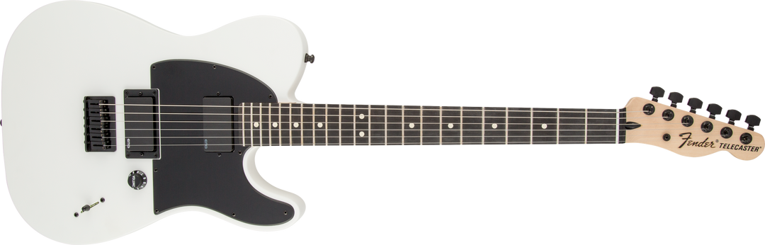 Fender Jim Root Telecaster, diapasón de ébano, blanco plano