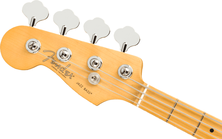 Fender American Professional II Jazz Bass Left-Hand, Maple Fingerboard, Miami Blue - A Strings