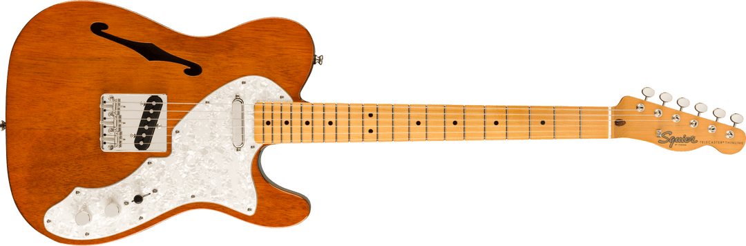 Squier Classic Vibe 60s Telecaster Thinline, diapasón de arce, color natural