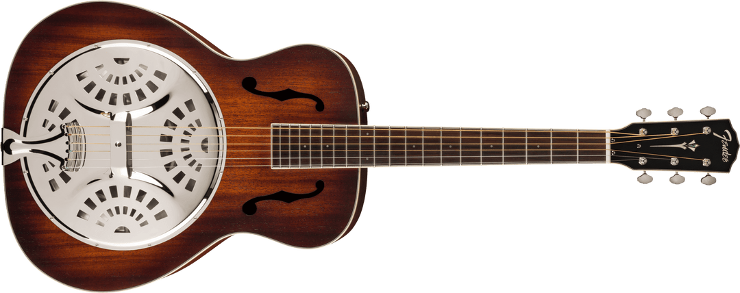 Fender PR-180E Resonator, Walnut Fingerboard, Aged Cognac Burst