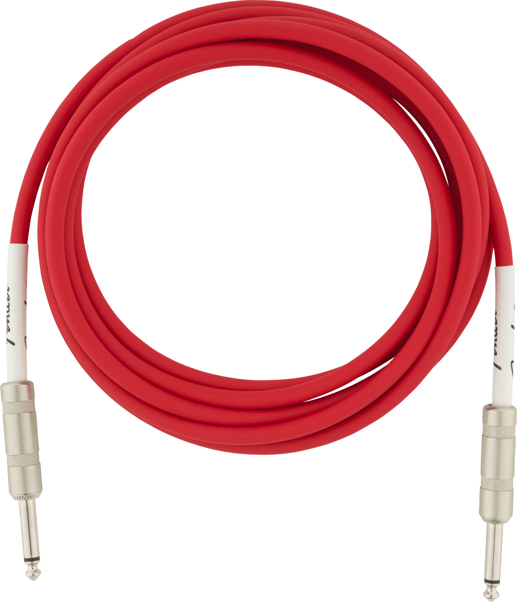 Câble pour instrument Fender Original Series, Fiesta Red