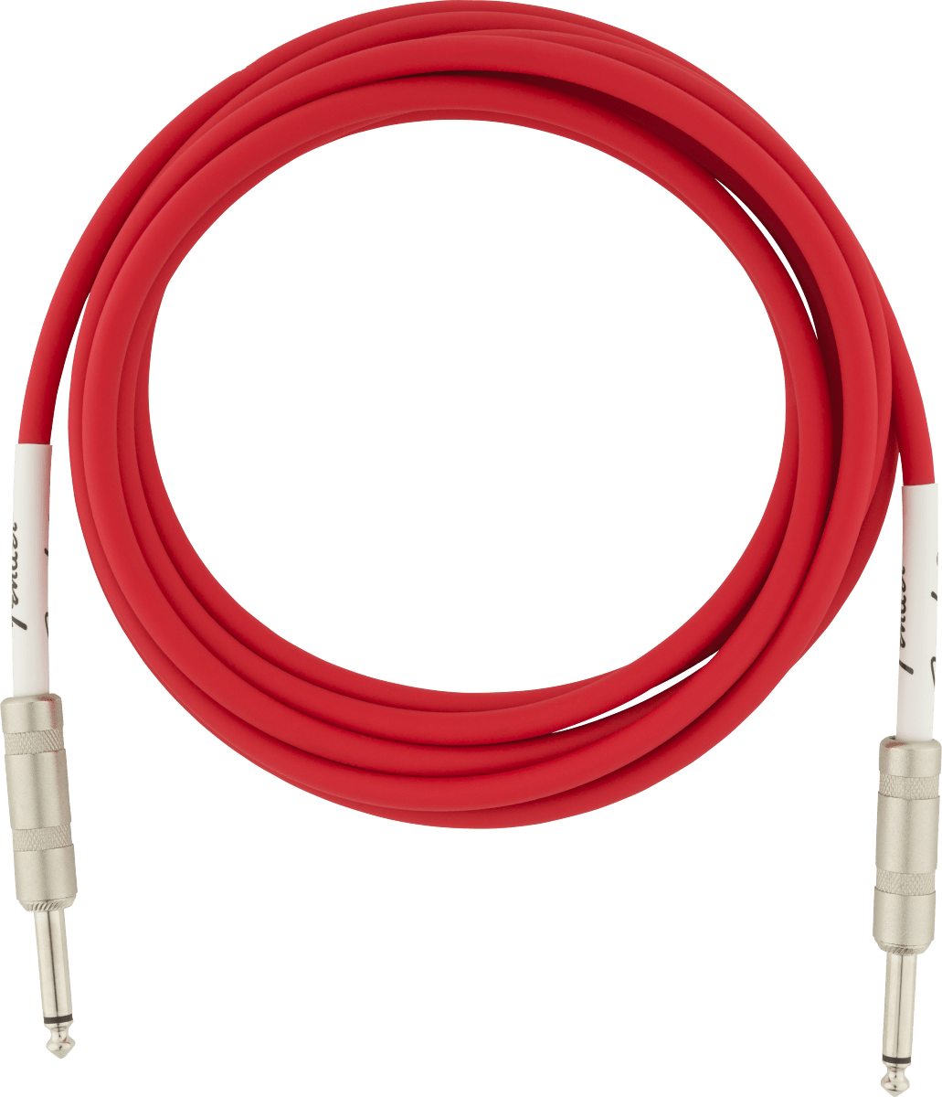 Fender Original Series Instrument Cable, Fiesta Red