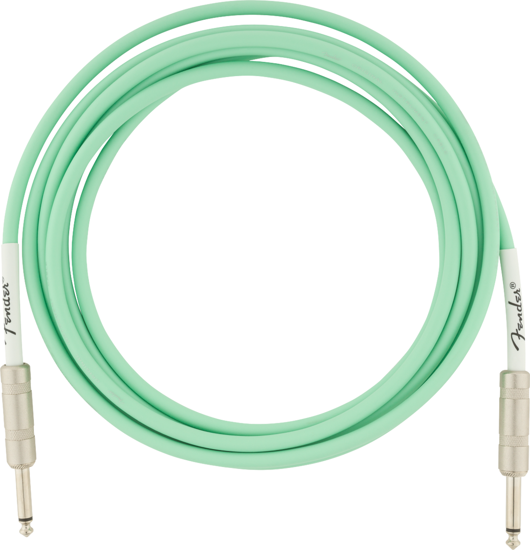 Fender Original Series Instrument Cable, Surf Green