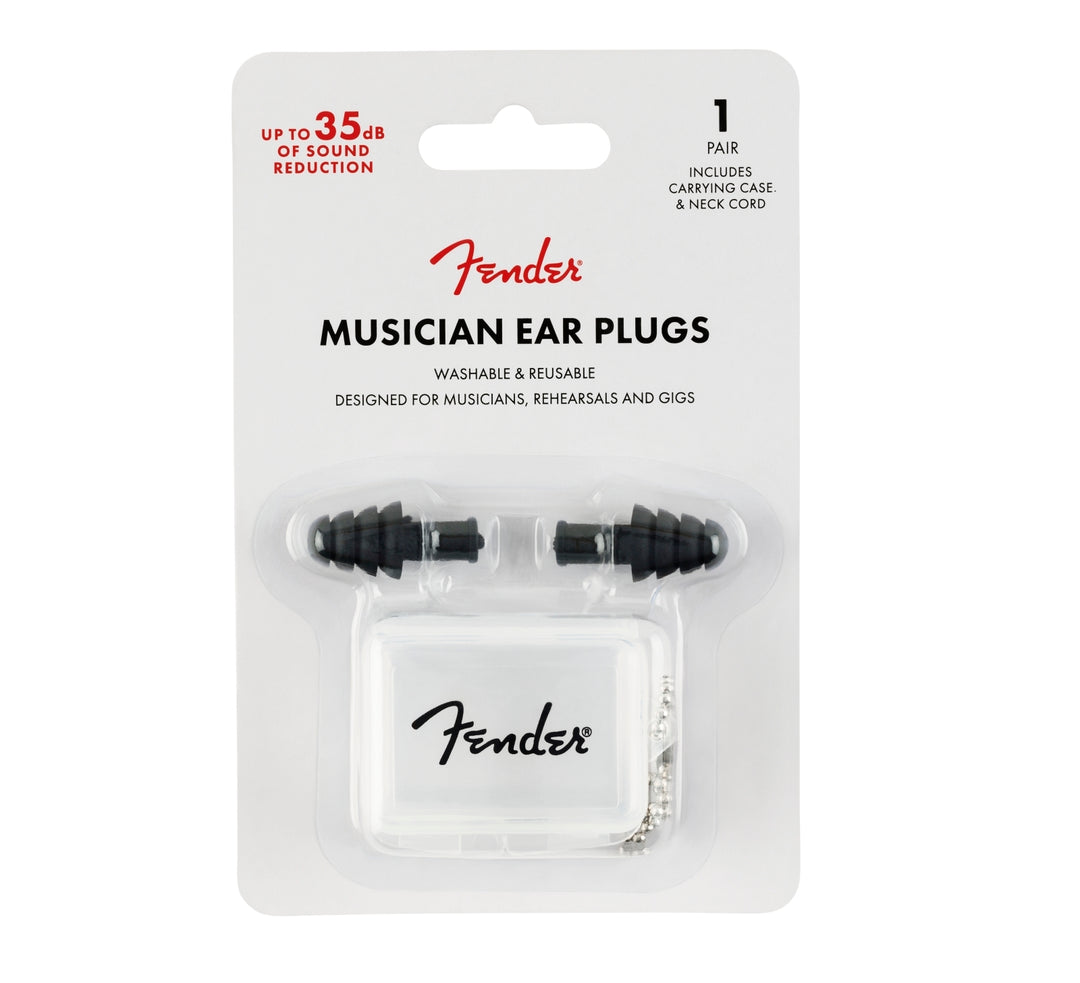 Fender Musician Series Ear Plugs, Black