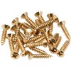 Fender Pickguard Mounting Screws (24), Gold