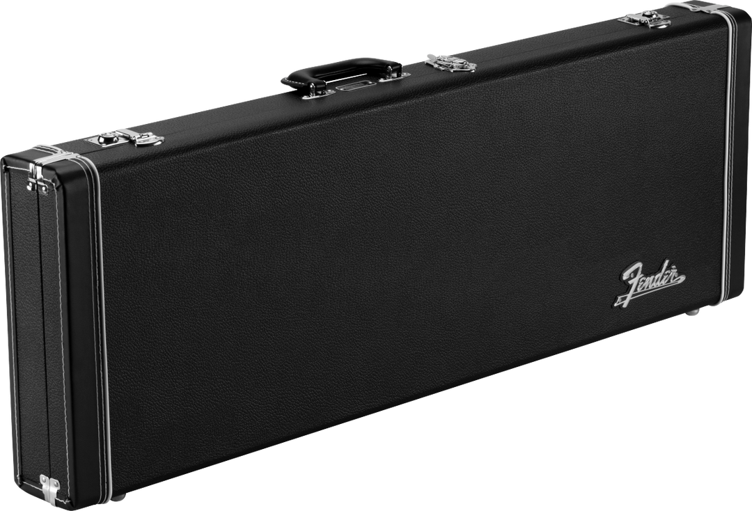 Estuche de madera Fender Classic Series para guitarra Strat o Tele, color negro