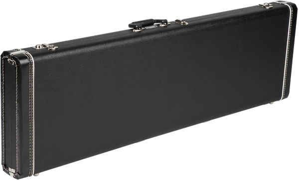 Fender G&G Precision Bass Standard Hardshell Case, Black with Black Acrylic Interior