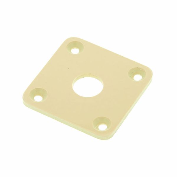 AllParts - Placa de conexión cuadrada para Les Paul, color crema
