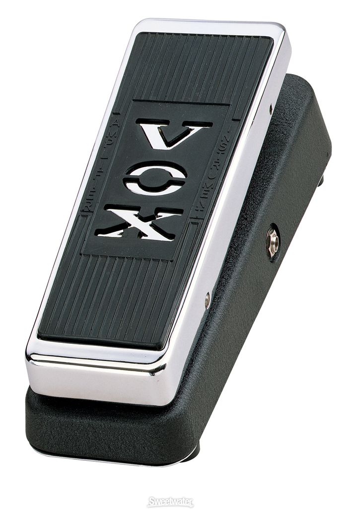 Vox V847 Classic Wah Pedal, Chrome Top w/Bag