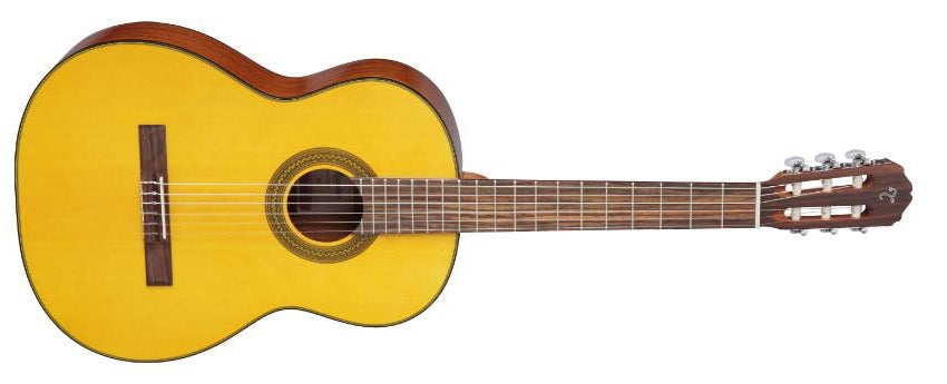 Takamine GC1-NAT Table en épicéa brillant classique, dos en acajou