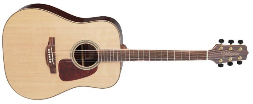 Takamine GD93-NAT Dreadnought, Solid Spruce Top, Rosewood & Quilt Maple Back