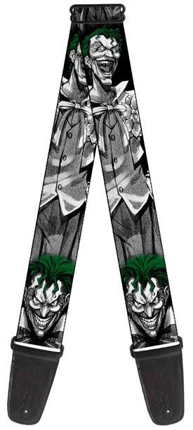Buckle Down Joker Haha Guitar Strap - A Strings