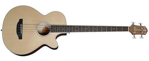 Crafter BA400EQ Acoustic Bass Guitar w/ LR Baggs Pickup - A Strings