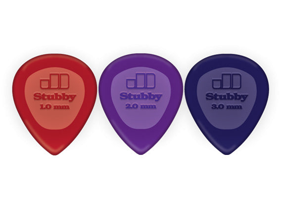 Stubby guitar deals picks