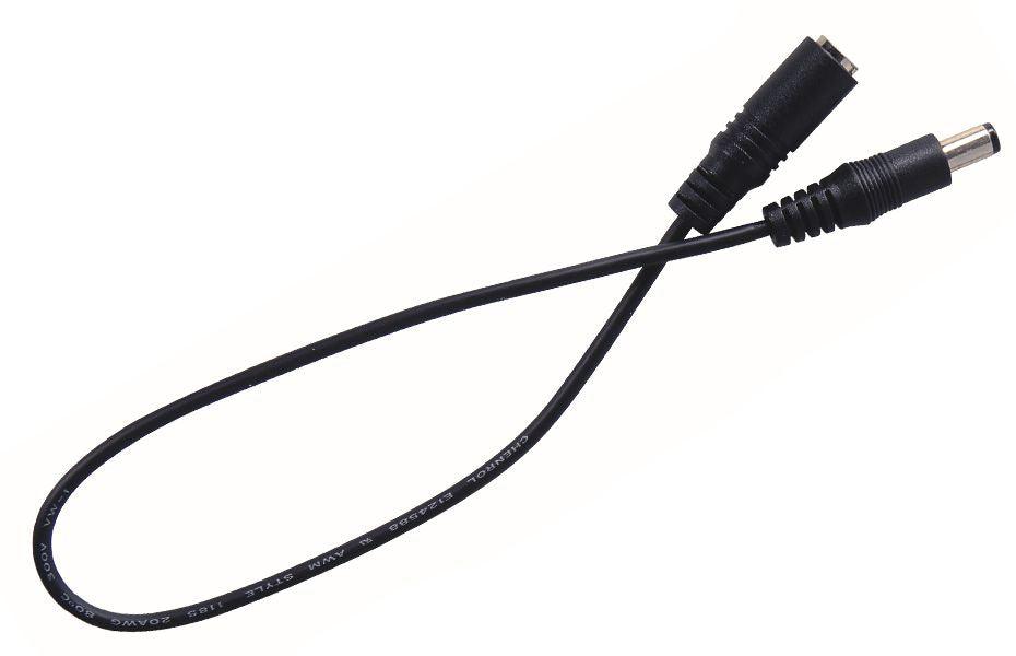 Diago Black Adaptor 30cm Extension Lead - A Strings