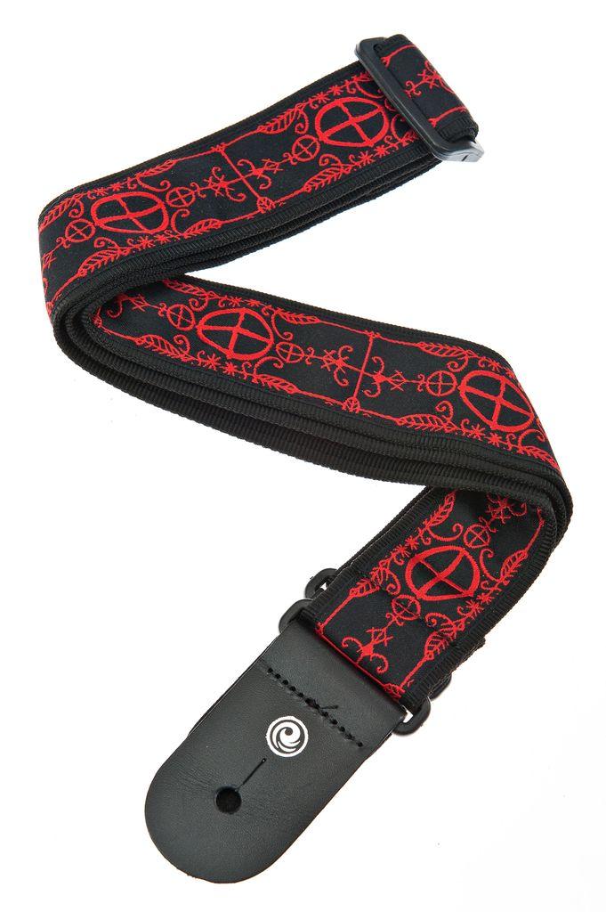 D'Addario Woven Guitar Strap - Voodoo - A Strings