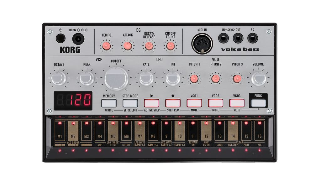 Sintetizador de bajo analógico Korg Volca Bass