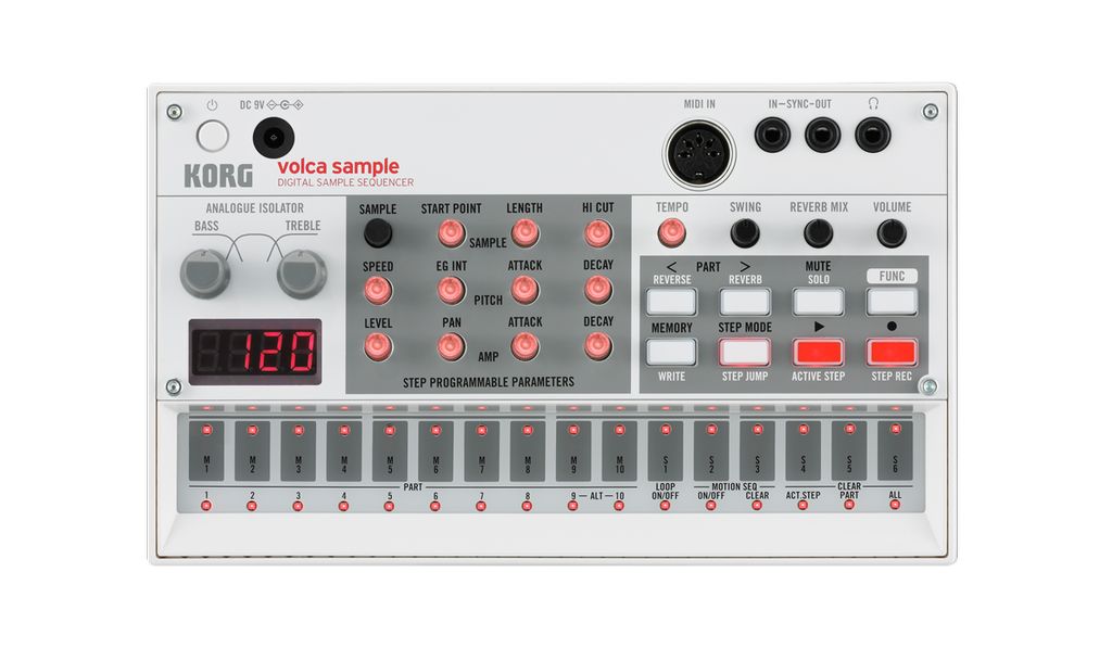 Secuenciador de muestras digital Korg Volca Sample