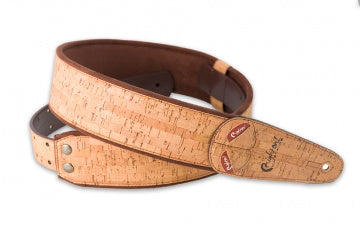 RightOn! Guitar Strap, Mojo Cork Beige