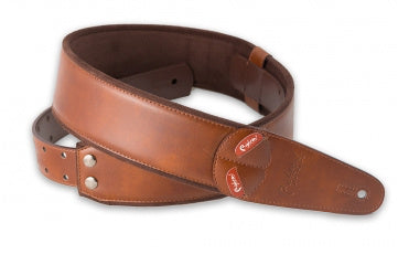 RightOn! Guitar Strap, Mojo Charm Brown