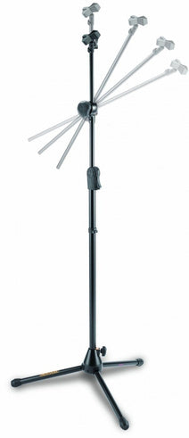 Hercules MS533B EZ Clutch Hideaway Boom Microphone Stand