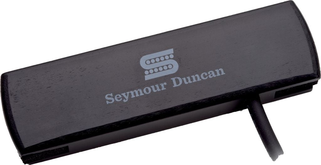 Pastilla acústica de bobina simple Seymour Duncan SA-3SC Woody, color negro
