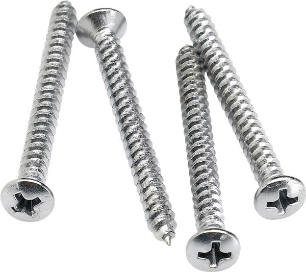 Fender Neck Mounting Screws, Chrome (4)