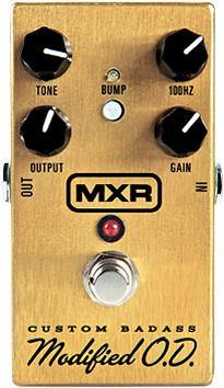 Pedal de overdrive MXR M77 Custom Badass Modified OD