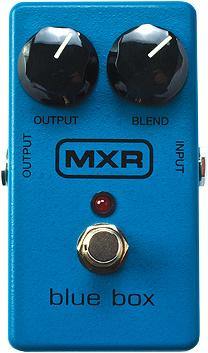 Pedal de distorsión de octava MXR M103 Blue Box