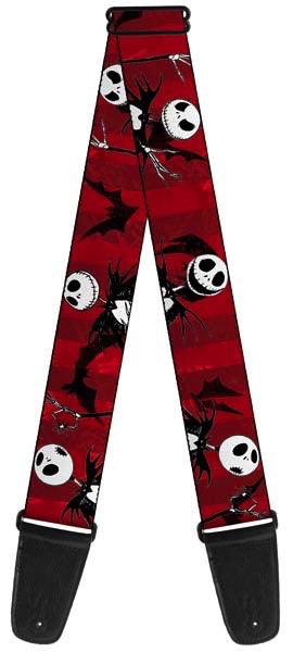 Buckle Down Disney Nightmare Before Christmas Guitar Strap - A Strings