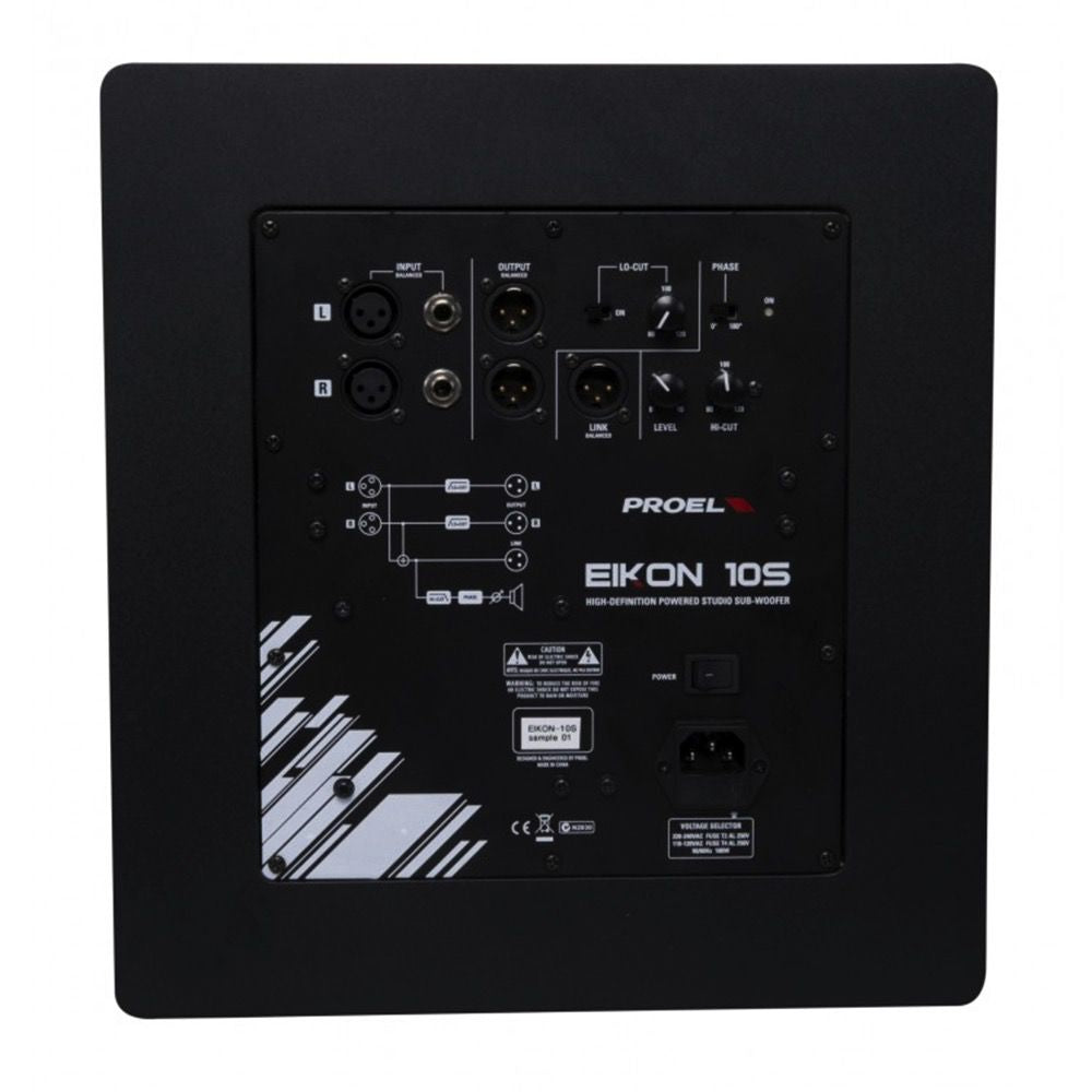 Subwoofer de estudio Proel Eikon 10S