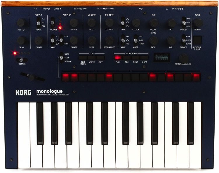 Korg monologue Monophonic Analogue Synthesizer – A Strings