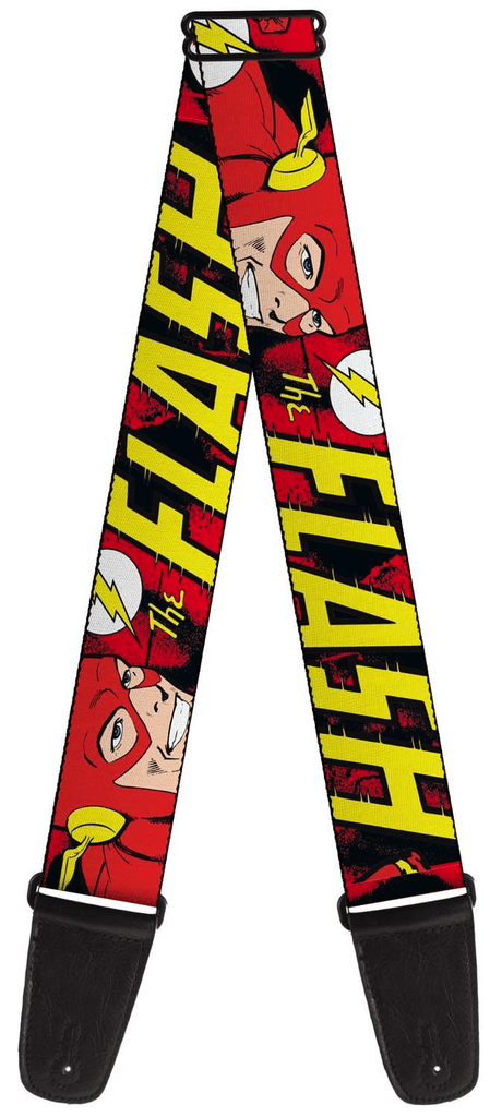 Buckle Down Flash Guitar Strap - A Strings