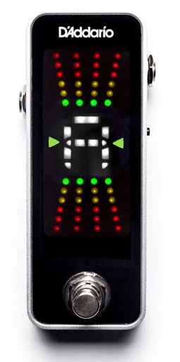 D'Addario Chromatic Tuner Pedal - A Strings