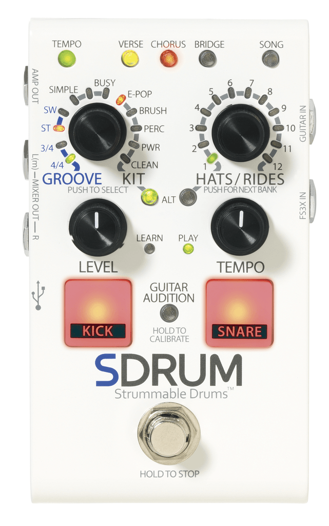 Digitech Sdrum Drum Loop Pedal - A Strings