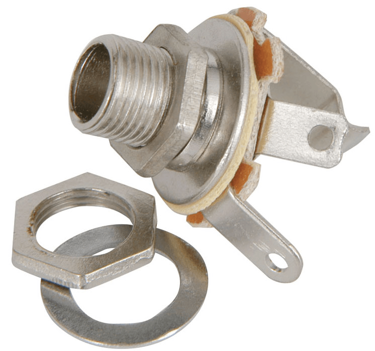 Chord 1/4 inch Input Mono Jack Socket - A Strings