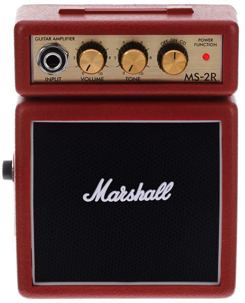 Amplificador Marshall Micro, rojo